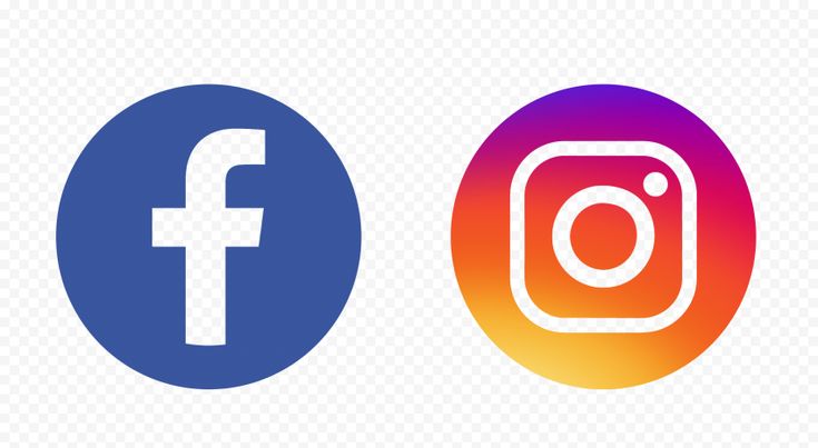 Instagram und Facebook
